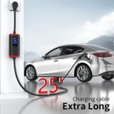 Unitek Level 2 EV Charger Electric Vehicle Charging Station 25FT Charging Cord Portable EV Charger 40A 110V-240V for J1772 Evs NEMA 4-15 NEMA 6-20 Plug Current Adjustable Reservation Charging UL