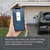 Leviton EV32W Level 2 Smart Electric Vehicle (EV) Charger with Wi-Fi, 32 Amp, 208/240 VAC, 7.6 kW Output, 18' Cable, Hardwired Charging Station