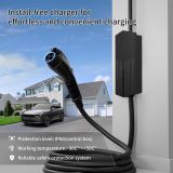 MAX GREEN EV Charger Level 1, 15Amp 110V, Adjustable Portable Electric Vehicle Charger with 25ft Cables, NEMA 5-15P for Plug-in Home EV Charging Station,Compatible with SAE J1772 EVs
