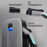 Schumacher Electric SEV1600HW - Level 2 EV Charger 50 Amp 240V - Hardwired Electric Vehicle Charger for 9X Faster Indoor/Outdoor Charging - Bluetooth/WiFi Connected Wall Charger