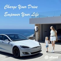 EV Charger Pedestal Tesla Charger Pedestal for EV Charger Tesla Pedestal for Wall Connector Tesla Charger Stand EV Pedestal for Tesla Gen 3, Tesla Mobile Connector, J1772 Charger, Silver White