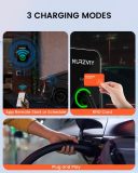 Level 2 EV Charger for Home - NURZVIY 40 Amp Plug-in Electric Vehicle Charging Station with WiFi/Bluetooth, NEMA 14-50 EVSE, 90~260V, Plug and Play Convenience