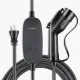 VEVOR LEVEL2 16A Amp 110V-240V 3.84 kW, Portable Electric Vehicle Charger with 25 ft Charging Cable NEMA 6-20 Plug, SAE J1772 Standard Plug-in Home EV Charging Station for Electric Cars