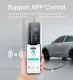Level 2 Portable EV Charger 40 Amp 240V,Electronic Car Charger with Smart APP,Vehicle Charging Stations with LCD Screen for Home,Compatible with Modle 3/Y/X/S,NEMA 14-50 Plug