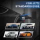 Home Level 2 EV Charger with 2 RFID Card 48 Amp 240V Hardwired Indoor and Outdoor EVSE Electric Vehicle Charging Stations 25-Foot Cable for All EVs (silver4.3‘ 7kw)