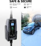 Level 2 Portable EV Charger, 16 to 40 Amp, 240 Volt, 25ft Cable, Upgraded Portable EV Charging Cable Faster Charging Station, Electric Vehicle Charger Compatible with All EV Cars NEMA 14-50P