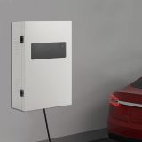 Wall EV Charger Protective Box, Charging Cable Organizer Wall Charger Holder Box, Charger Station Box Wall-Mounted Indoor/Outdoor Fast Electric Vehicle Charging Station with NFC Card