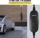 VEVOR LEVEL2 16A Amp 110V-240V 3.84 kW, Portable Electric Vehicle Charger with 25 ft Charging Cable NEMA 6-20 Plug, SAE J1772 Standard Plug-in Home EV Charging Station for Electric Cars