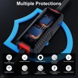 JX-E Level 1&2 EV Charger, Portable Level 2 Electric Vehicle Charger with 25FT Cable Home EV Charging Sation for All SAE J1772 EVs, NEMA 6-20 & NEMA 5-15 Plug, 16Amp, 110V-240V