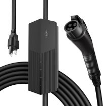 MAX GREEN EV Charger Level 1, 15Amp 110V, Adjustable Portable Electric Vehicle Charger with 25ft Cables, NEMA 5-15P for Plug-in Home EV Charging Station,Compatible with SAE J1772 EVs