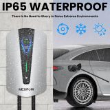 NEXPOW Level 2 EV Charger, Max 48A Adjustable Current Electric Vehicle Charging Station, Suitable for All J1772 EV, with NEMA 14-50 Plug, 240V Smart Home EVSE with 25FT Cable and WiFi Enabled