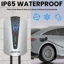NEXPOW Level 2 EV Charger, Max 48A Adjustable Current Electric Vehicle Charging Station, Suitable for All J1772 EV, with NEMA 14-50 Plug, 240V Smart Home EVSE with 25FT Cable and WiFi Enabled