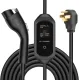 JX-E Level 2 EV Charger, Portable SAE J1772 Electric Vehicle Charger Plug-in Home Outdoor EV Charging Station with NEMA 14-50 Plug, Adjustable Current/Timing Delay, 32 Amp 240 Volt, 25FT
