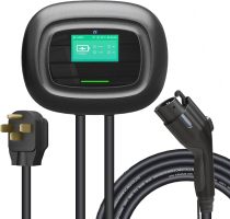 Level 2 EV Charger - 40 Amp 240V Electric Vehicle Charging Station for Home EV Charger Level 2 Compatible with J1772 EVS, Electric Vehicle Charger with 25Ft Charging Cable NEMA 14-50 Plug