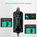 Portable Level 2 EV Charger 40 Amp/240V/9.6kW Electric Vehicle Charging Station with NEMA 5-15 and NEMA 14-50 Outlet, Indoor/Outdoor (40A)