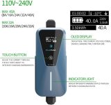 Blue Pulse Super 40A (9.6kW) - Level 2 Plug and Play Fast Portable Charging Station for Electric Vehicle with 16.5ft Cable for NEMA 14-50P
