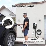 Level 2 EV Charger for Home 40 Amp Plug-in Electric Vehicle Charging Station with App Control, NEMA 14-50 EVSE, Smart Plug and Play