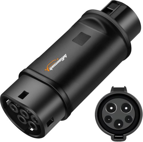 EV Charger Connector Type 1 to Type 2 Adapter 32A SAE j1772 to IEC62196 EV Charging Adapter