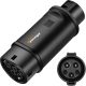 EV Charger Connector Type 1 to Type 2 Adapter 32A SAE j1772 to IEC62196 EV Charging Adapter