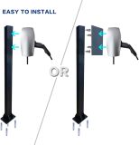 Pedestal -Mounted EV Charging Station EV Charger Pedestal for Tesla Charging Station New Energy Vehicle Charging Pile Charging Column Charging Lever EV Charge Stand Charging Pillar