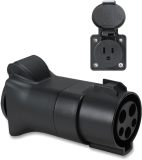 J1772 to Nema 5-15 Adapter, Portable EV Station Charging Adapter, EV Adapter Plug for E-Bike/Electric Skateboards/Mobility Scooter