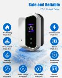 Level 2 EV Charger 48 Amp - Smart Display, RFID Card, Electric Car Charger EVSE SAE J1772, NEMA 14-50 Plug,26ft Cable, WiFi APP Enabled Electric Car Charger, 240V Electric Vehicle Charging Stations