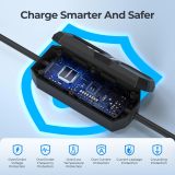 TOPDON Level 2 EV Charger, 32Amp 240V Portable Electric Vehicle Charger with 25 ft Charging Cable NEMA 14-50 Plug/NEMA 5-15 Adapter for SAE J1772 EVs, PHEVs