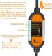 Electric Vehicle Charging Station,EV Charger, Portable Aluminum Alloy EV Charger with Extension Cord Overvoltage Protection Carry Bag