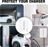 Charger Station Box Compatible with Tesla Gen 3 - Durable Outdoor Charging Mount Station - Weatherproof and Theftproof Home Accessory(101-W) White