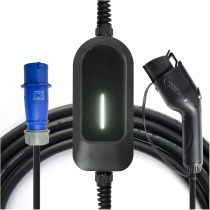 Electric Vehicle Charging Stations Car Portable EV Charger Electric Vehicle Type 1 Plug 32A 5m Level 2 Controlle Charging Stations (Color : with Screen, Size : Type1)