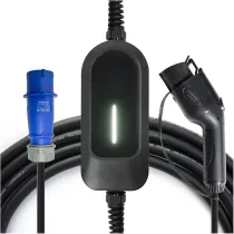 Electric Vehicle Charging Stations Car Portable EV Charger Electric Vehicle Type 1 Plug 32A 5m Level 2 Controlle Charging Stations (Color : with Screen, Size : Type1)