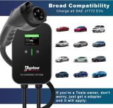 EV Charger 2 Level Electric Vehicle Charging Station,Works with J1772 EV and Hybrid Vehicles,4 Adjustable Current Levels,32Amp,240V,16.4ft Extension Cord