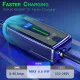 Level 2 EV Charger, 40 Amp Smart WiFi, 2 in 1 Wall Mount & Portable EV Charger,110-240V, NEMA 14-50 Plug, 23-Foot Cable, Electric Vehicle Car Charging Stations