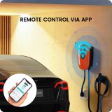 Level 2 EV Charger for Home 40 Amp Plug-in Electric Vehicle Charging Station with App Control, NEMA 14-50 EVSE, Smart Plug and Play, 90~260V