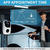 Level 2 EV Charger 240V/48A J1772 Electric Vehicle Charger NEMA 14-50 Plug Charging Station w/for Tesla Adapter w/App Control RFID Card WiFi 24Ft Cable Indoor/Outdoor Fast Charger