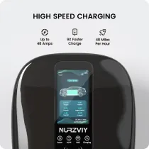 Level 2 EV Charger for Home 48 Amp 240V Electric Vehicle Charging Station with Tesla Charger Adapter, Compatible with Tesla Model 3, Y, S, X