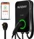Level 2 EV Charger for Home - NURZVIY 40 Amp Plug-in Electric Vehicle Charging Station with WiFi/Bluetooth, NEMA 14-50 EVSE, 90~260V, Plug and Play Convenience