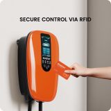 Level 2 EV Charger for Home 40 Amp Plug-in Electric Vehicle Charging Station with App Control, NEMA 14-50 EVSE, Smart Plug and Play, 90~260V