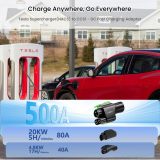 Patented NACS to CCS Adapter, Tesla DC Charging Station Adapter for Ford R1V1AN GM Electric Vehicles,Tesla to CCS adapter DC Fast Charging,Fast Charge CCS1 EV Battery at Tesla Superchargers