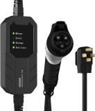 Skysword Level 2 EV Charger, 240V 16A 25FT Portable EVSE, NEMA 14-50 Plug Electric Vehicle Charging Station