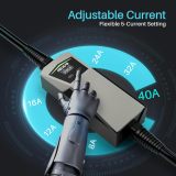 Electric Vehicle Charger with NEMA 14-50 Plug, Level 2 Portable EV Charging Station Adjustable Current 12A/16A/24A/32A/40A for SAE J1772 EVs