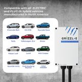 Grizzl-E Smart Level 2 240V / 40A Electric Vehicle (EV) Charger, Metal Case UL Tested and Certified, Indoor/Outdoor Electric Car Fast Charging Station, NEMA 6-50, Avalanche