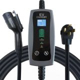 EP Level 2 Portable EV Charger, 16 to 40 Amp, 240 Volt, 25ft Cable, Upgraded Portable EV Charging Cable Faster Charging Station, Electric Vehicle Charger Compatible with All EV Cars NEMA 14-50P