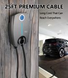 Home Smart Level 2 EV Charger up to 40 Amp, Indoor Outdoor Fast Charging Station with NEMA 14-50 Plug for All J1772 Electric Vehicles, Wi-Fi and Bluetooth Enabled EVSE, 25-Foot Cable