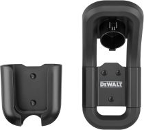DEWALT Wall Mount Bracket for Electric Vehicle (EV) Charger, for Charging Handle and Control Box, Integrated Cable Organizer, Compatible 16 and 32 Amp Portable EV Chargers