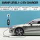 Level 2 EV Charger (50 Amp, 240V, NEMA 14-50P) with 25FT Cord, Adjustable Portable Electric Vehicle Charging Station for SAE J1772 Cars, Fast and Convenient for Indoor/Outdoor, UL Certified