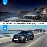 CARSTY Level 1+2 EV Charger (110-240V,16A,21ft) NEMA 6-20 Plug EV Charging Cable Portable EVSE SAE J1772 Plug Home Electric Vehicle Charging Station, Compatible with Most Electric Vehicle Cars