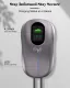 Level 2 EV Charger 48 Amp - 4.3inch Smart Display, RFID Card, 25ft Cable, Outdoor/Indoor, Hardwired EV Charger Level 2, WiFi Enabled Electric Car Charger, 240V Electric Vehicle Charging Stations
