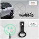 VarCozy EV Charger Holder, Wall-Mount Connector Nozzle Holster Dock with J-Hook for SAE J1772, Electric Car Charger Cable Holder, and Electric Vehicle Plug Combination for Outdoor/Indoor