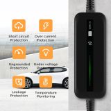 BESENERGY 15A EV Charger, Level 1+2 J1772 EVSE 20ft Home 110V-240V IP65 Portable Charge Station Compatible with All EV Cars.(Black)